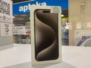 Nowy! Telefon APPLE IPHONE 15 PRO 128 GB po wymianie!
