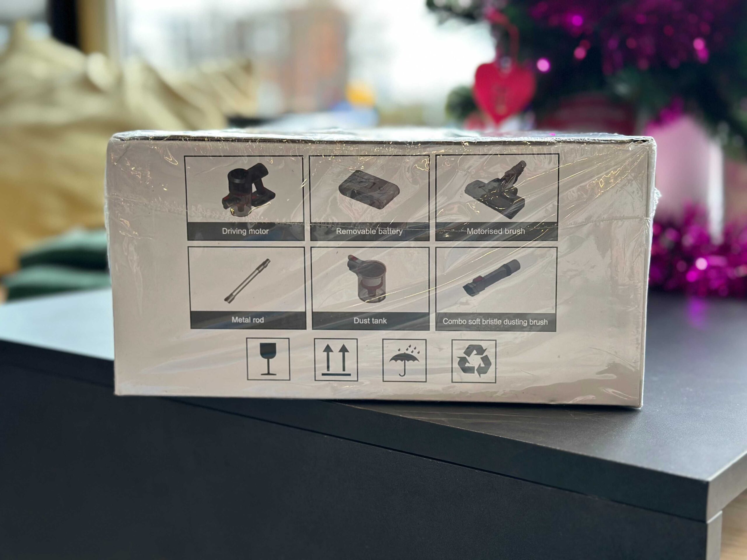 Nowy! Odkurzacz pionowy bezprzewodowy, bezworkowy 450W podswietlenie! - obrazek 2