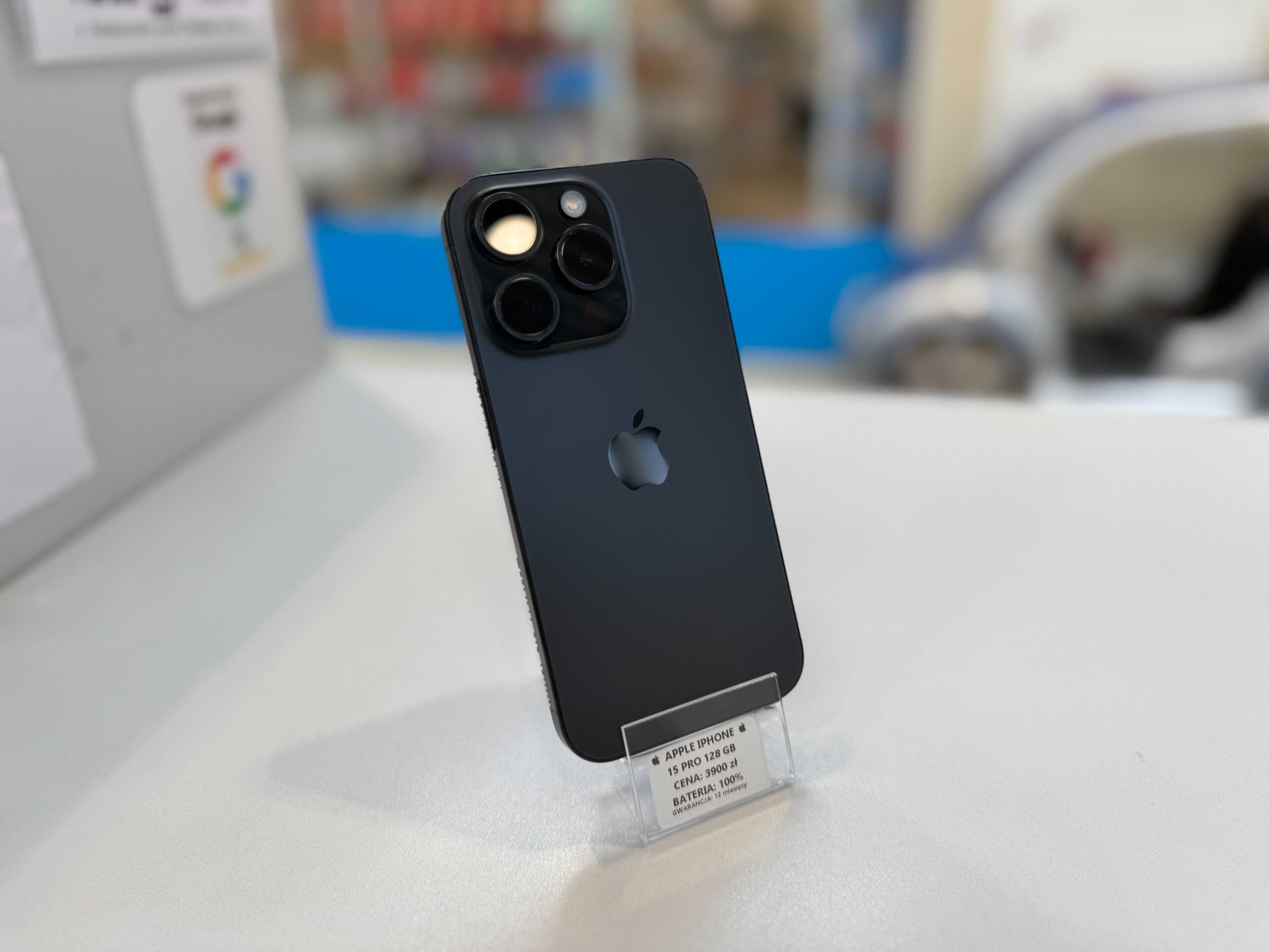 Telefon Apple iPhone 15 Pro 128 Gb bat:100% + gwarancja 12 miesięcy! - obrazek 2